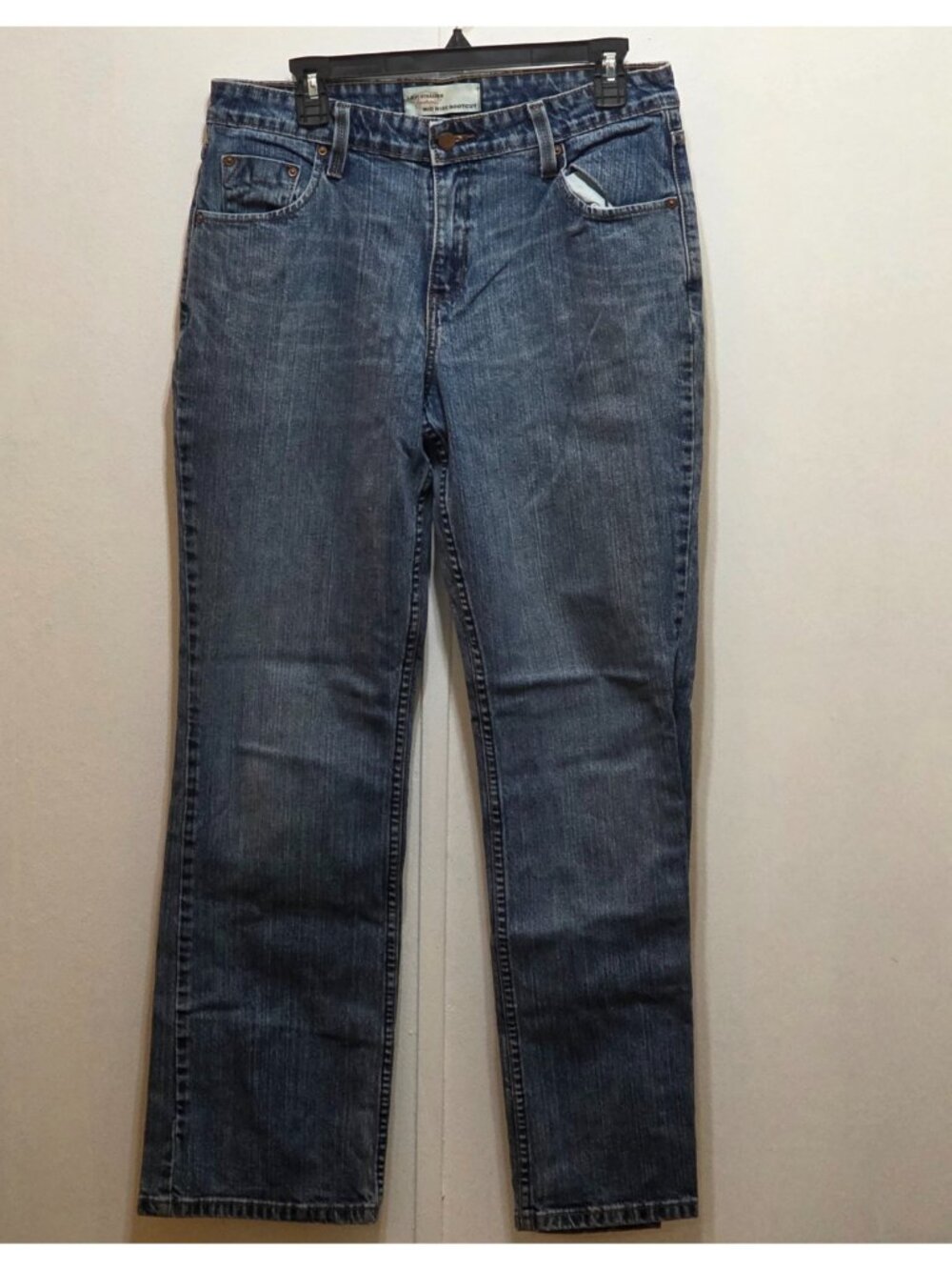 Levi Strauss Signature Mid Rise Bootcut Denim‎ Blue Jeans Misses 12